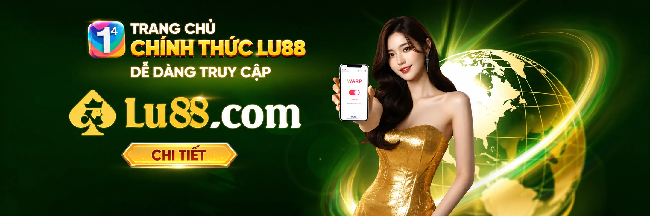 Banner trang chủ LU88 chính thức ưu đãi và giải trí trực tuyến