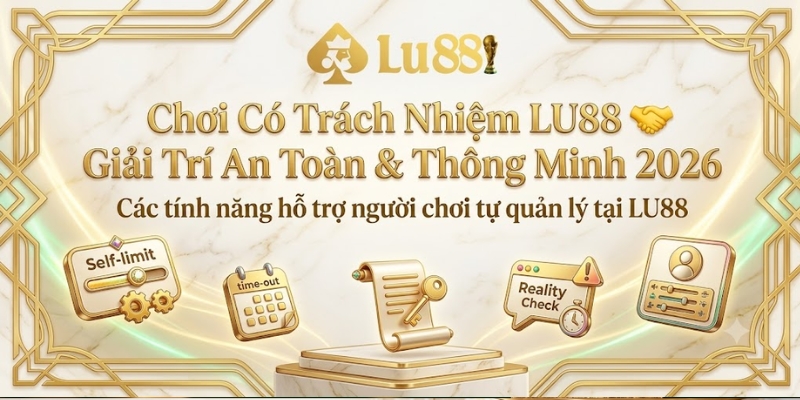 Các tính năng hỗ trợ người chơi tự quản lý tại LU88