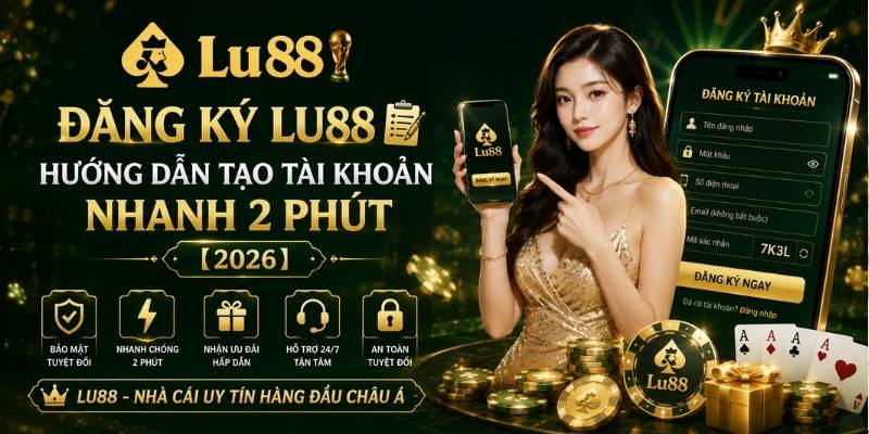 Đăng Ký LU88 📝 Hướng Dẫn Tạo Tài Khoản Nhanh 2 Phút 【2026】