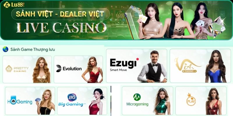 Live Casino LU88 🎖️ Sòng Bài Trực Tuyến Uy Tín Số 1 【2026】